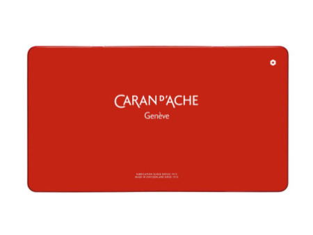 CARAN D'ACHE Crayons de couleur PABLO, étui métal de 40