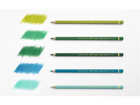 CARAN D'ACHE Crayons de couleur PABLO, étui métal de 40