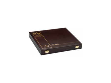 CARAN D'ACHE Crayons de couleur PABLO, coffret bois de 120