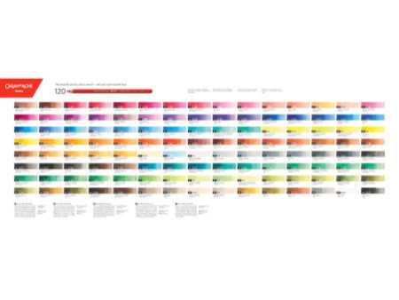 CARAN D'ACHE Crayons de couleur SUPRACOLOR, étui métal de 40