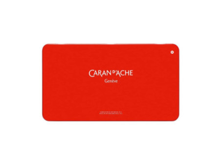 CARAN D'ACHE Crayons de couleur SUPRACOLOR, étui métal de 80