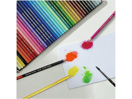 CARAN D'ACHE Crayons de couleur SUPRACOLOR, étui métal de 80