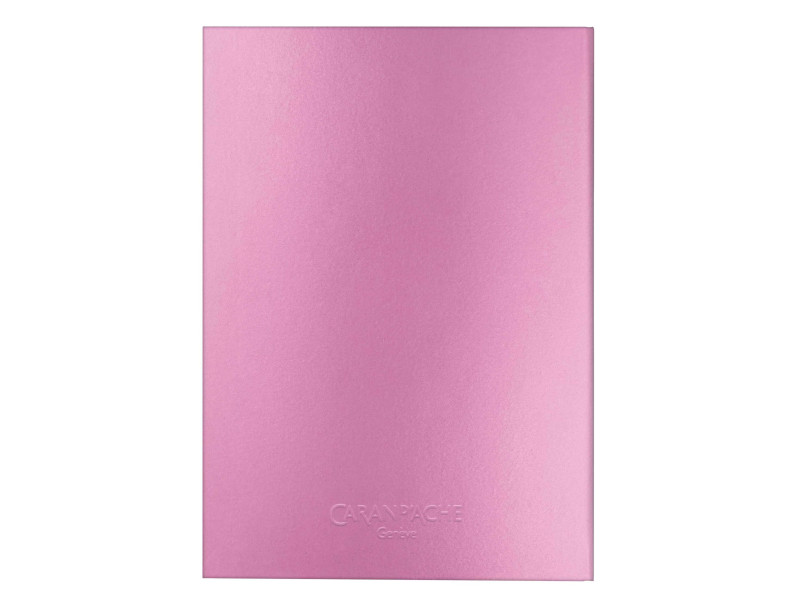 CARAN D'ACHE Carnet de notes COLORMAT-X, A5, ligné, rose