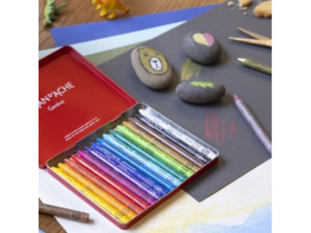 CARAN D'ACHE Pastel à la cire NEOCOLOR I, étui métal de 30