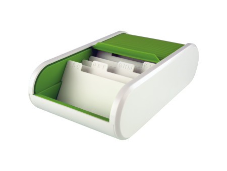 helit Boîte à cartes de visite 'the personal', vert/blanc