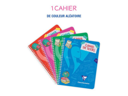 Clairefontaine Cahier de textes Mimesys, 170 x 220 mm, séyès