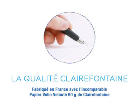 Clairefontaine Cahier de textes Mimesys, 170 x 220 mm, séyès