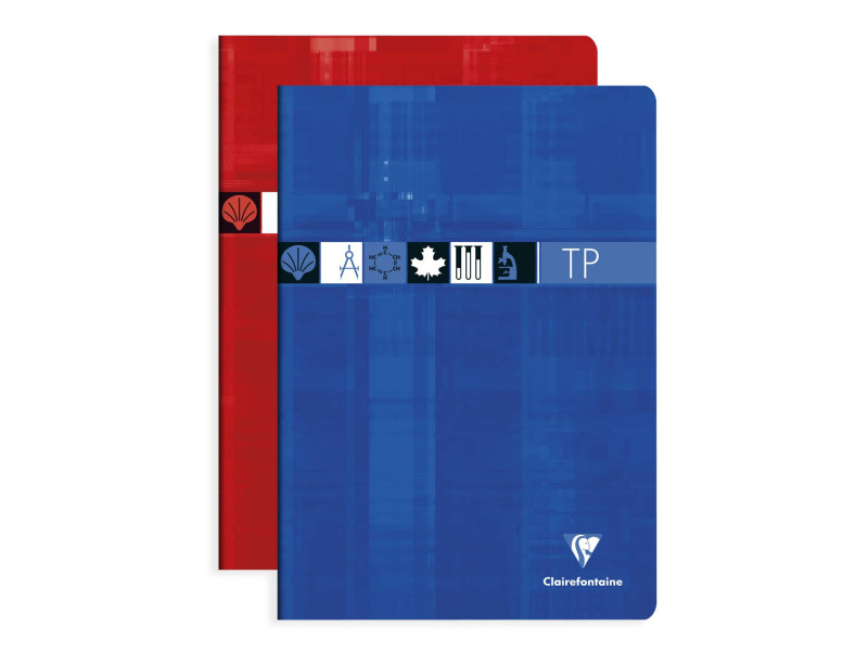 Clairefontaine Cahier travaux pratiques piqûre, A4, séyès