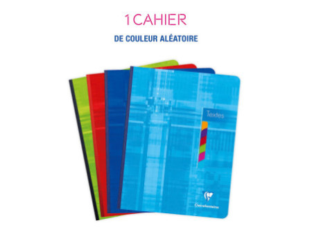 Clairefontaine Cahier de textes broché, 170 x 220 mm, séyès