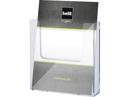 helit Porte-brochures mural 'the help wall', A5, transparent