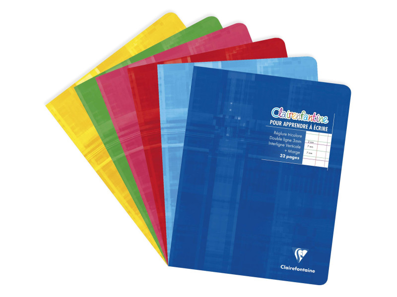 Clairefontaine Cahier piqûre Clairenfantine, 170 x 220 mm