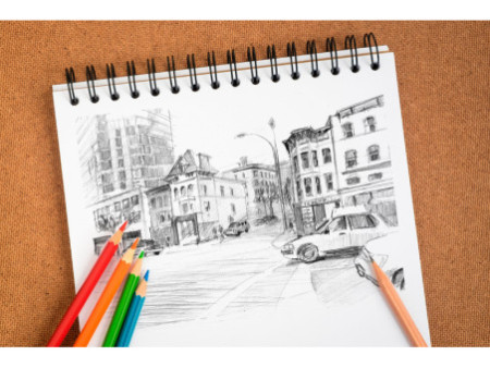 Clairefontaine Bloc croquis SKETCH, A5, 100 feuilles
