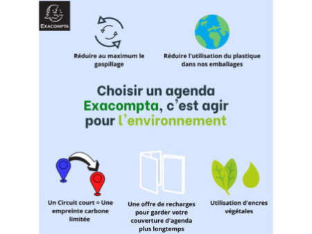 EXACOMPTA Recharge Clairtime, 2025/2026, journalier