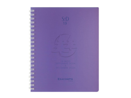 EXACOMPTA Agenda de bureau SAD 19S, 2025/2026, 16 mois