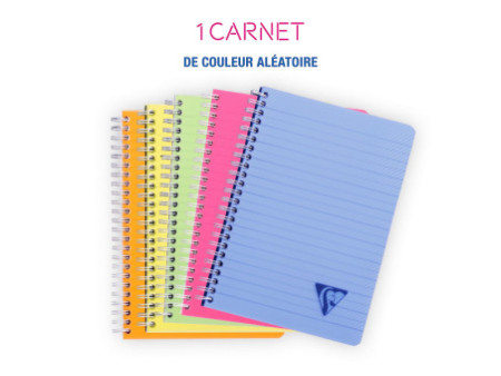 Clairefontaine Carnet reliure intégrale LINICOLOR Fresh, A5