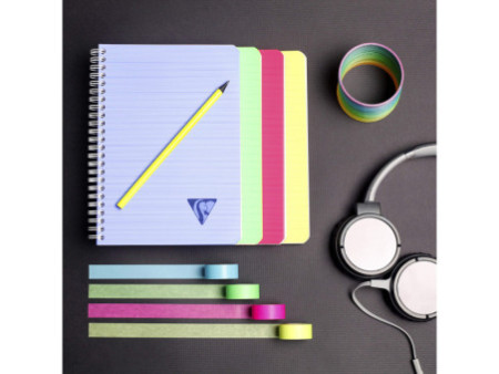 Clairefontaine Carnet reliure intégrale LINICOLOR Fresh, A5