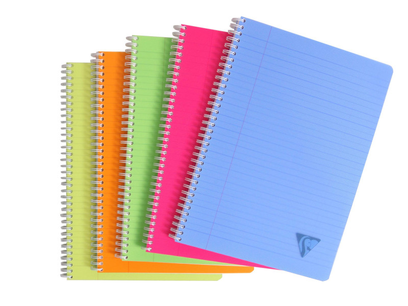 Clairefontaine Cahier reliure intégrale LINICOLOR, A4, ligné