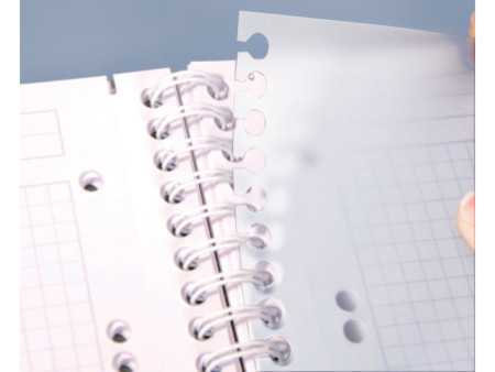 Clairefontaine Cahier Evolutiv'book, A5+, quadrillé 5x5