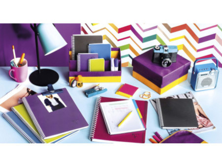 Clairefontaine Cahier Evolutiv'book, A5+, quadrillé 5x5