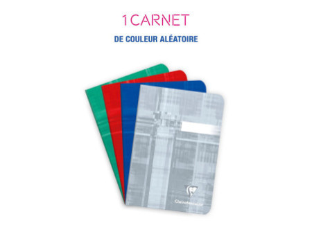 Clairefontaine Carnet piqué, A6, uni, 96 pages