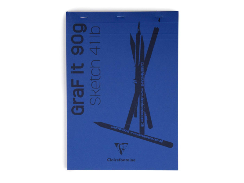 Clairefontaine Bloc à croquis GRAF'IT, A4, assorti