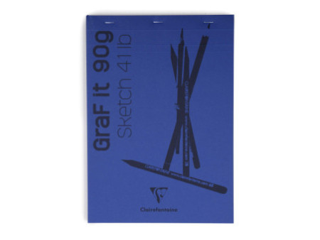 Clairefontaine Bloc à croquis GRAF'IT, A4, assorti