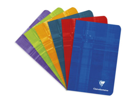 Clairefontaine Carnet piqûre, 110 x 170 mm, ligné 7 mm