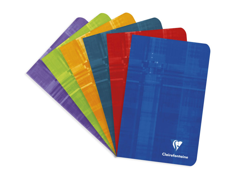 Clairefontaine Carnet piqûre, 110 x 170 mm, ligné 7 mm