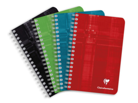 Clairefontaine Carnet à spirale, 110 x 170 mm, ligné 7