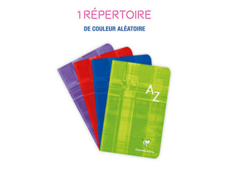 Clairefontaine Répertoire piqué, 110 x 170 mm, séyès