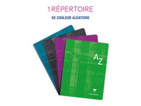 Clairefontaine Répertoire broché,170 x 220 mm, quadrillé 5x5
