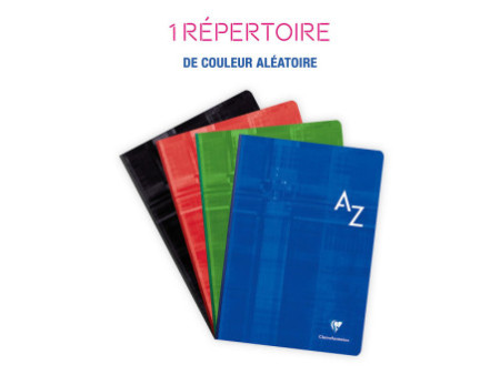 Clairefontaine Répertoire broché, A4, quadrillé 5x5