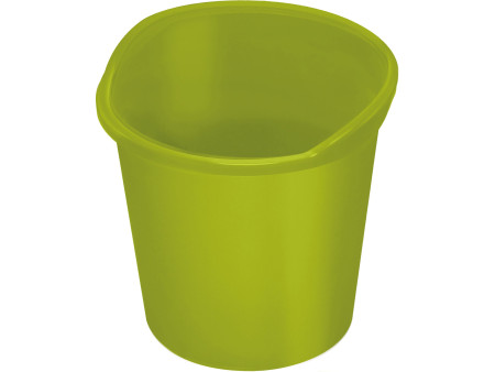 helit Corbeille à papier 'the joy', PP, 13 litres, vert