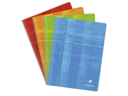 Clairefontaine Cahier à spirale, 240 x 320 mm, quadrillé 5x5