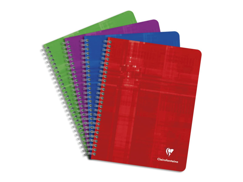 Clairefontaine Cahier à spirale, 170 x 220 mm, 180 pages