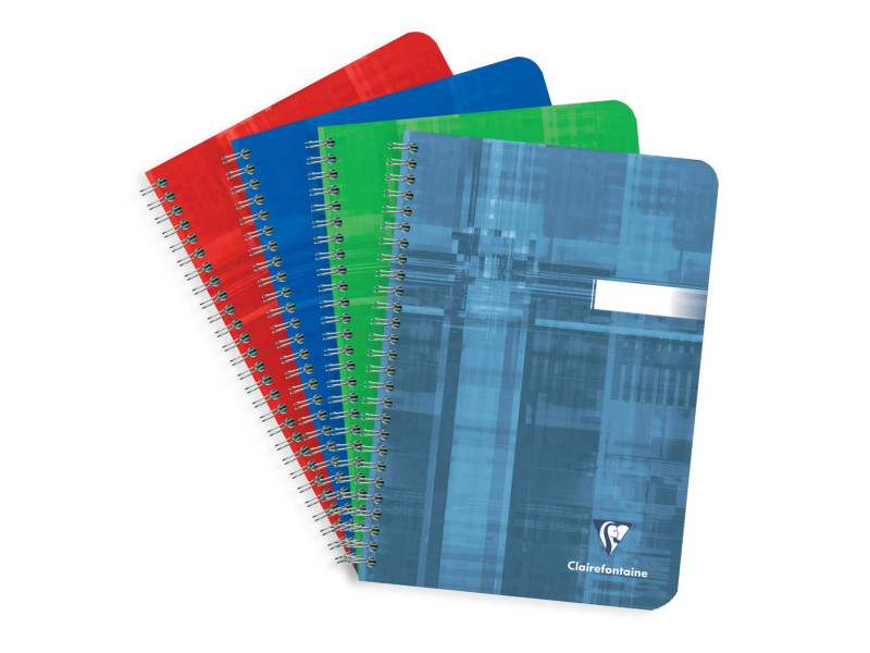 Clairefontaine Cahier à spirale, A4, quadrillé 5/5,100 pages