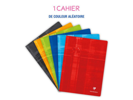 Clairefontaine Cahier piqûre, 240 x 320 mm, 144 pages, séyès