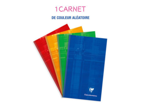Clairefontaine Carnet brochure, 110 x 170 mm, quadrillé 5x5