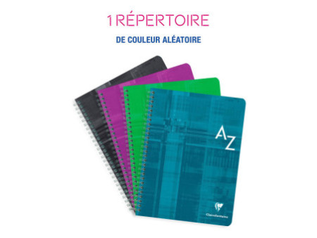 Clairefontaine Répertoire spirale,170 x 220 mm,quadrillé 5x5