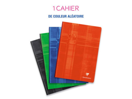 Clairefontaine Cahier broché, A4, séyès, 192 pages
