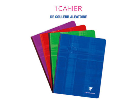 Clairefontaine Cahier broché, 170 x 220 mm, 192 pages, séyès