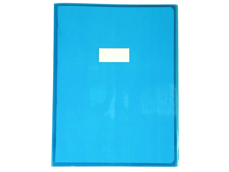 Calligraphe Protège-cahier, 240 x 320 mm, bleu transparent