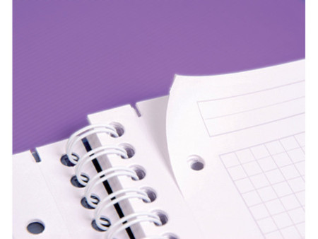 Clairefontaine Cahier Evolutiv'book, A4+, quadrillé 5x5
