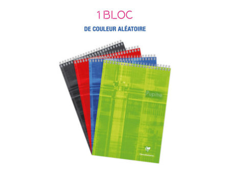 Clairefontaine Bloc reliure intégrale Pupitre, A4, quadrillé