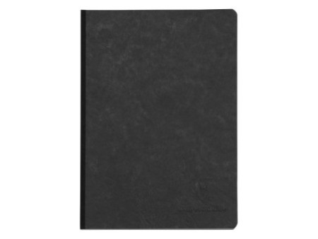 Clairefontaine Carnet broché AGE BAG, A5, quadrillé, noir