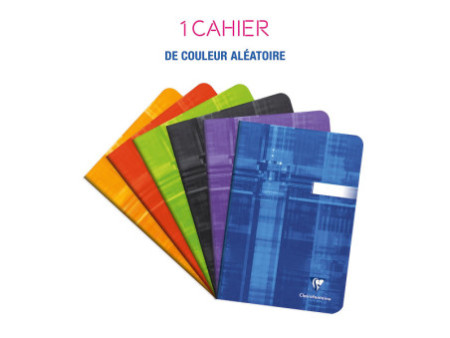 Clairefontaine Cahier piqué, A5, uni, 96 pages