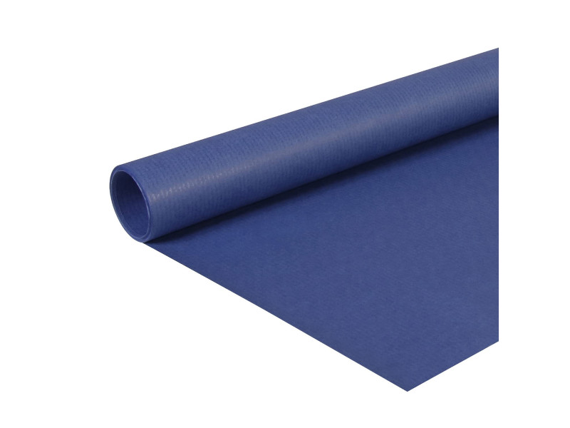 Clairefontaine Papier cadeau 'kraft', bleu marine