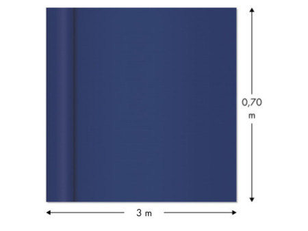 Clairefontaine Papier cadeau 'kraft', bleu marine