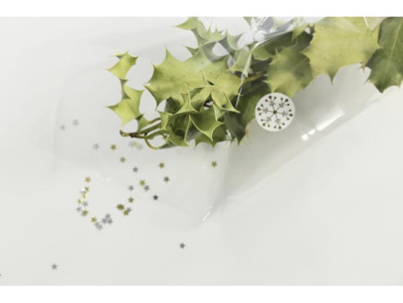 Clairefontaine Film fleuriste transparent, 40 microns, 3 m