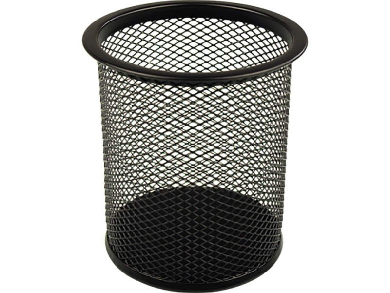 helit Pot à crayons 'the round network', noir